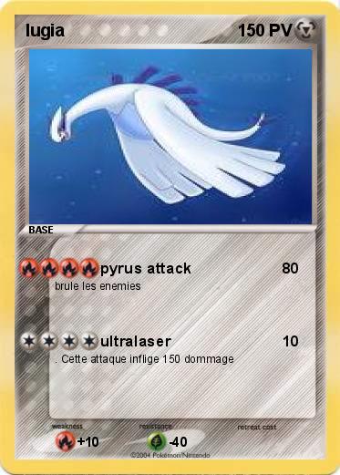 Pokemon lugia