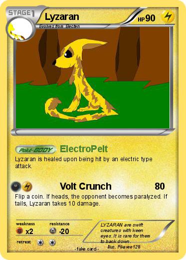 Pokemon Lyzaran