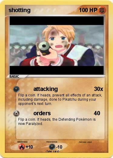 Pokemon shotting