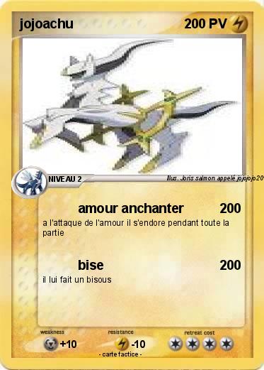 Pokemon jojoachu
