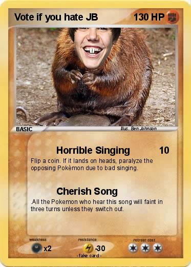 Pokemon Vote if you hate JB