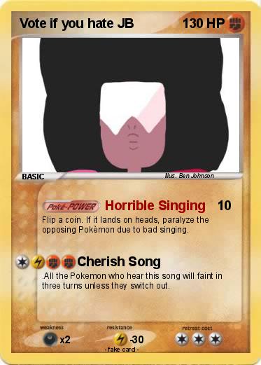 Pokemon Vote if you hate JB