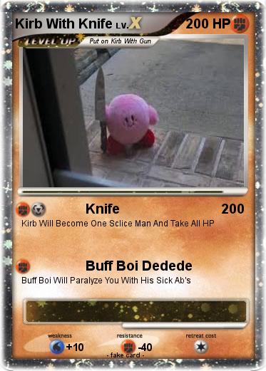 Pokemon Kirb With Knife
