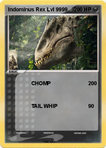 Pokemon Indominus Rex Lvl 9999
