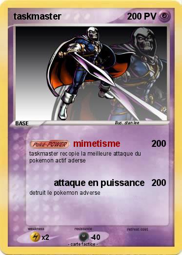 Pokemon taskmaster