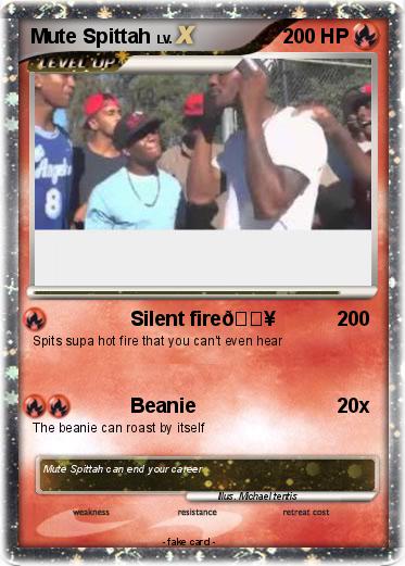 Pokemon Mute Spittah