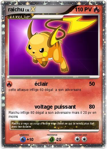 Pokemon raichu