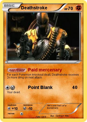 Pokemon Deathstroke