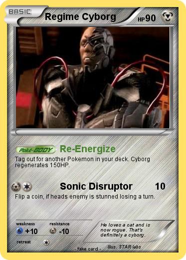 Pokemon Regime Cyborg