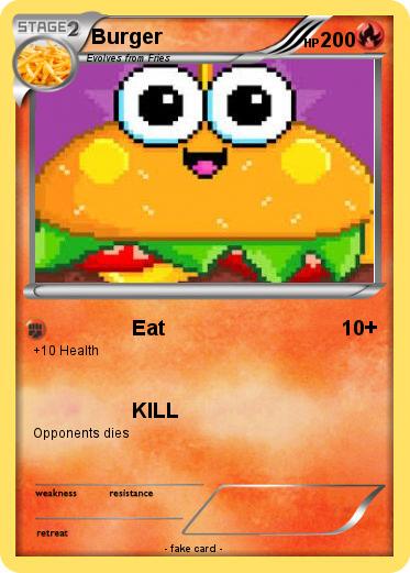 Pokemon Burger
