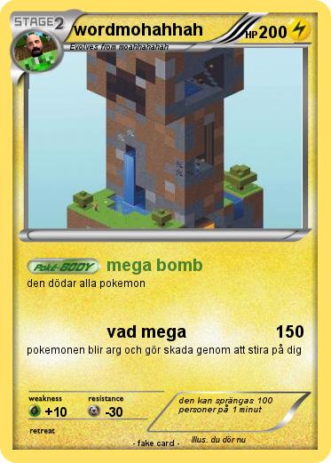Pokemon wordmohahhah