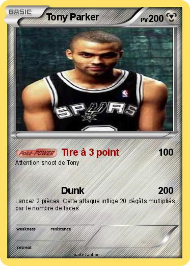 Pokemon Tony Parker