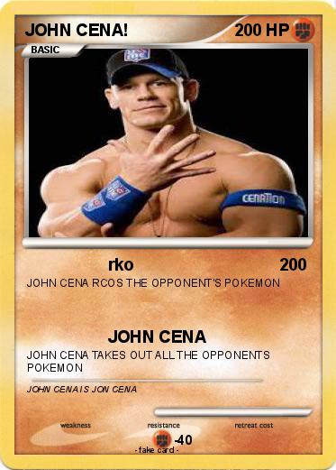 Pokemon JOHN CENA!