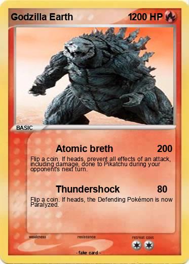 Pokemon Godzilla Earth                     1