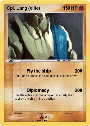 Pokemon Cpt. Lang (elite)