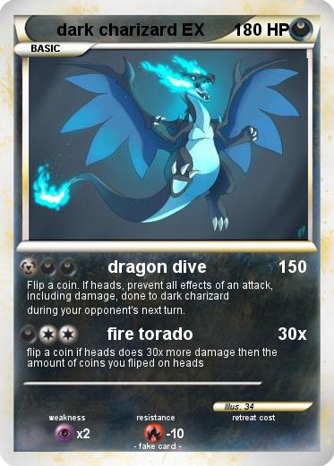 Pokemon dark charizard EX