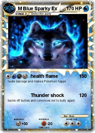 Pokemon M Blue Sparky Ex