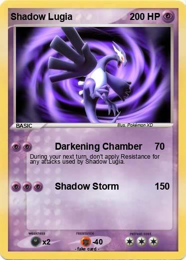 Pokemon Shadow Lugia