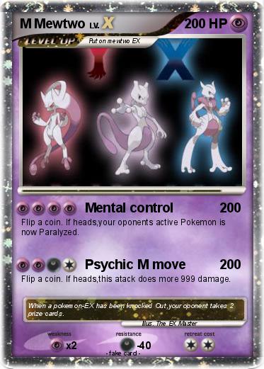 Pokemon M Mewtwo