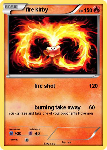Pokemon fire kirby