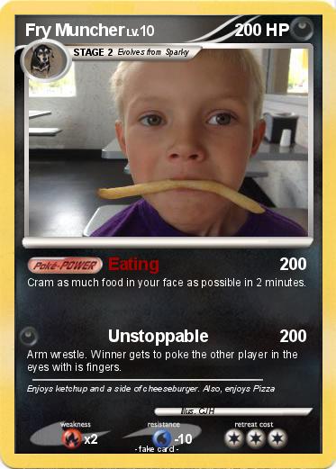 Pokemon Fry Muncher