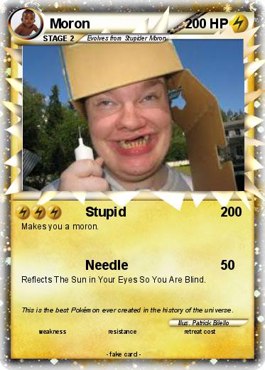 Pokemon Moron