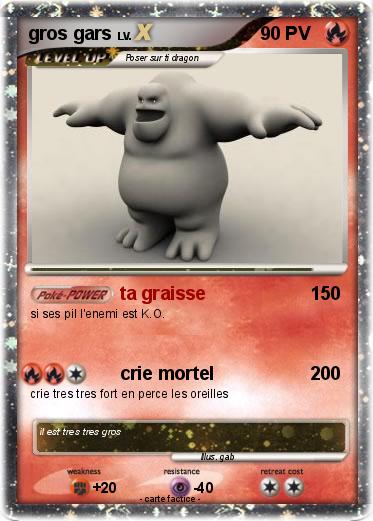 Pokemon gros gars
