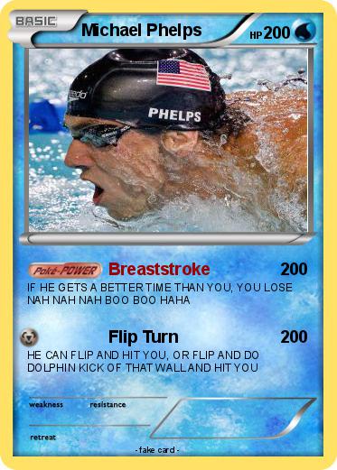 Pokemon Michael Phelps