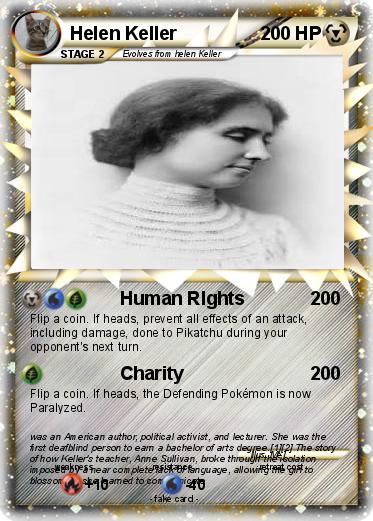 Pokemon Helen Keller