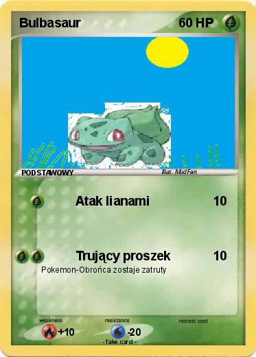 Pokemon Bulbasaur