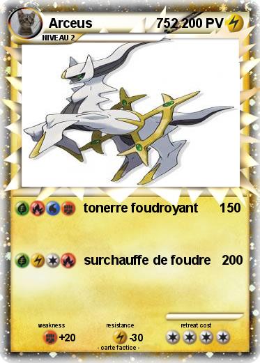 Pokemon Arceus                  752
