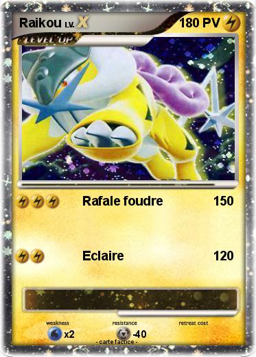 Pokemon Raikou