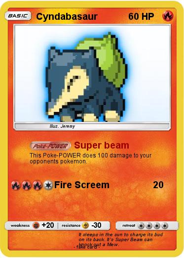 Pokemon Cyndabasaur
