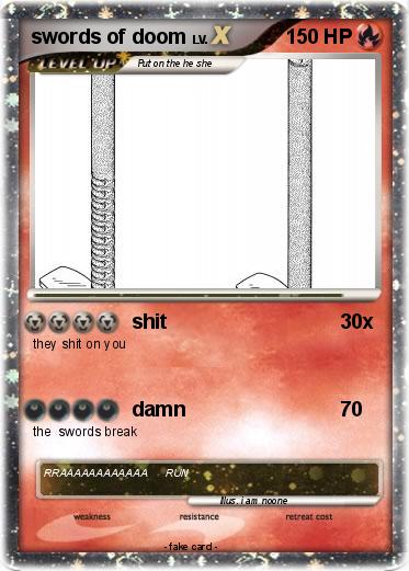 Pokemon swords of doom