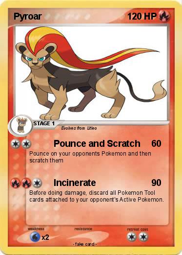 Pokemon Pyroar
