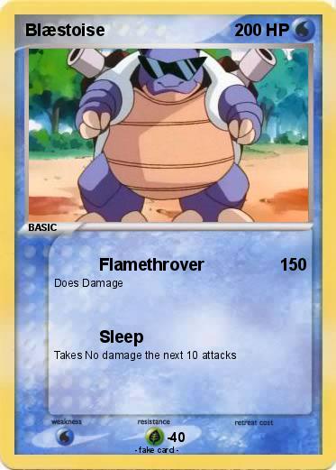 Pokemon Blæstoise
