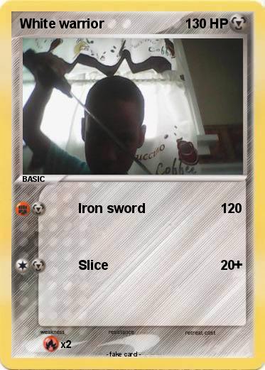 Pokemon White warrior