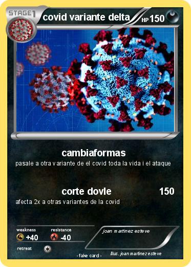 Pokemon covid variante delta