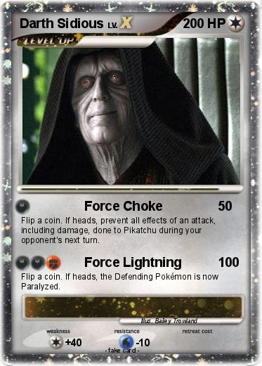 Pokemon Darth Sidious