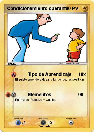 Pokemon Condicionamiento operante