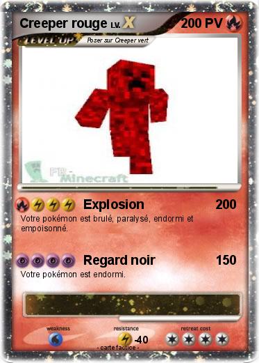 Pokemon Creeper rouge