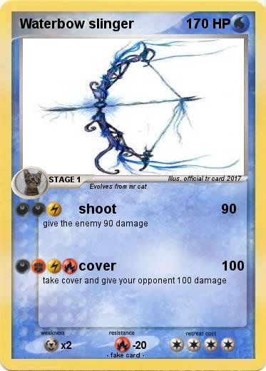 Pokemon Waterbow slinger