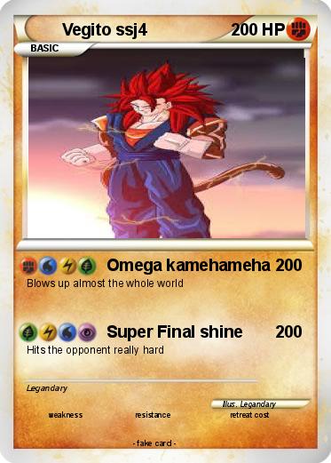 Pokemon Vegito ssj4