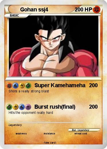 Pokemon Gohan ssj4
