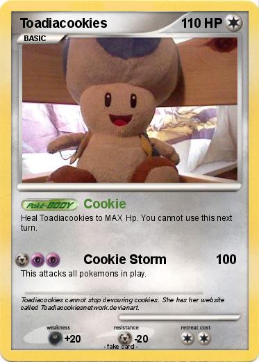 Pokemon Toadiacookies