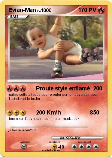 Pokemon Evian-Man