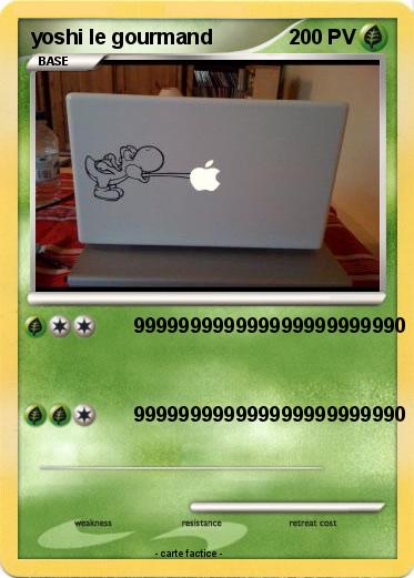 Pokemon yoshi le gourmand