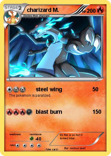 Pokemon charizard M.