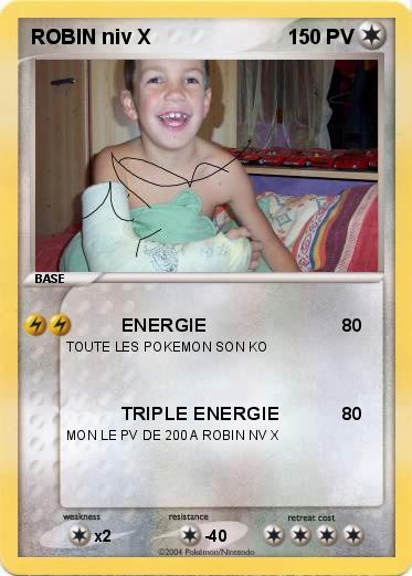 Pokemon ROBIN niv X