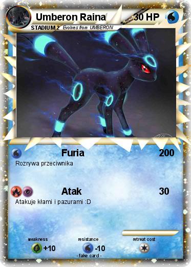 Pokemon Umberon Raina